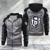 SC Aubagne Air Bel – Hoodie zippé raglan Nouveau Design Nouvelle édition