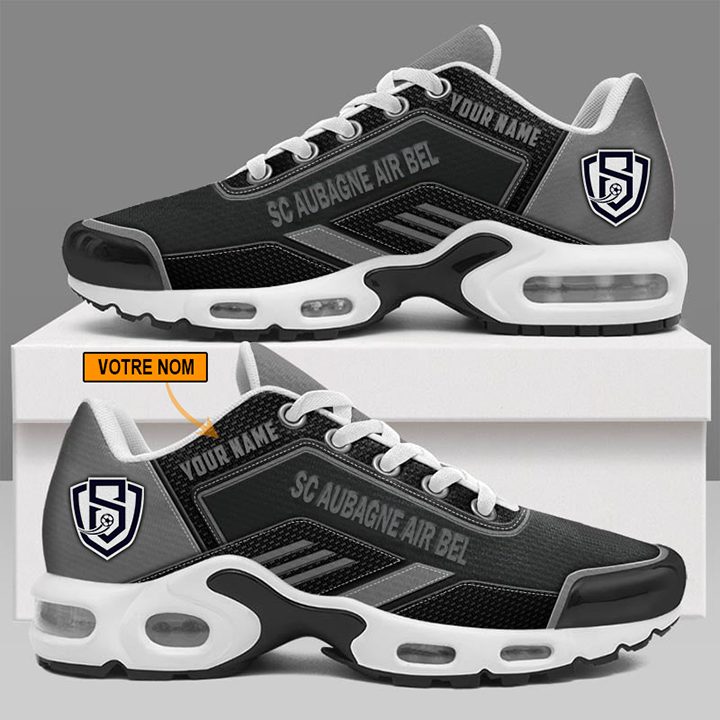 SC Aubagne Air Bel – Chaussures Air Max Plus Nouveau style avec nom personnalisé SC Aubagne Air Bel – Chaussures Air Max Plus Nouveau style avec nom personnalisé