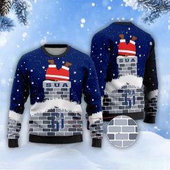 SU Agen – Pull-over à motif de Père Noël