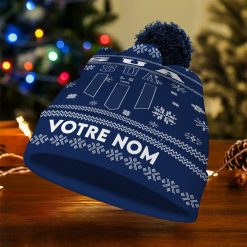 SU Agen – Bonnet de Noël Nouvelle Version avec nom personnalisé