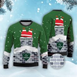 Section Paloise – Pull-over à motif de Père Noël