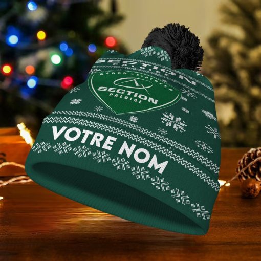 Section Paloise – Bonnet de Noël Nouvelle Version avec nom personnalisé Section Paloise – Bonnet de Noël Nouvelle Version avec nom personnalisé