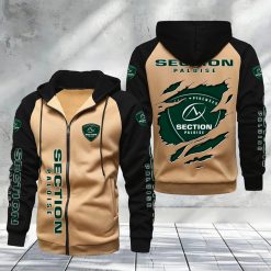 Section Paloise – Hoodie zippé raglan Nouveau Design Nouvelle édition