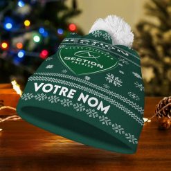Section Paloise – Bonnet de Noël Nouvelle Version avec nom personnalisé