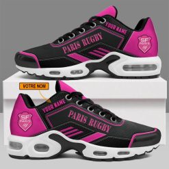 Stade Francais – Chaussures Air Max Plus Nouveau style avec nom personnalisé