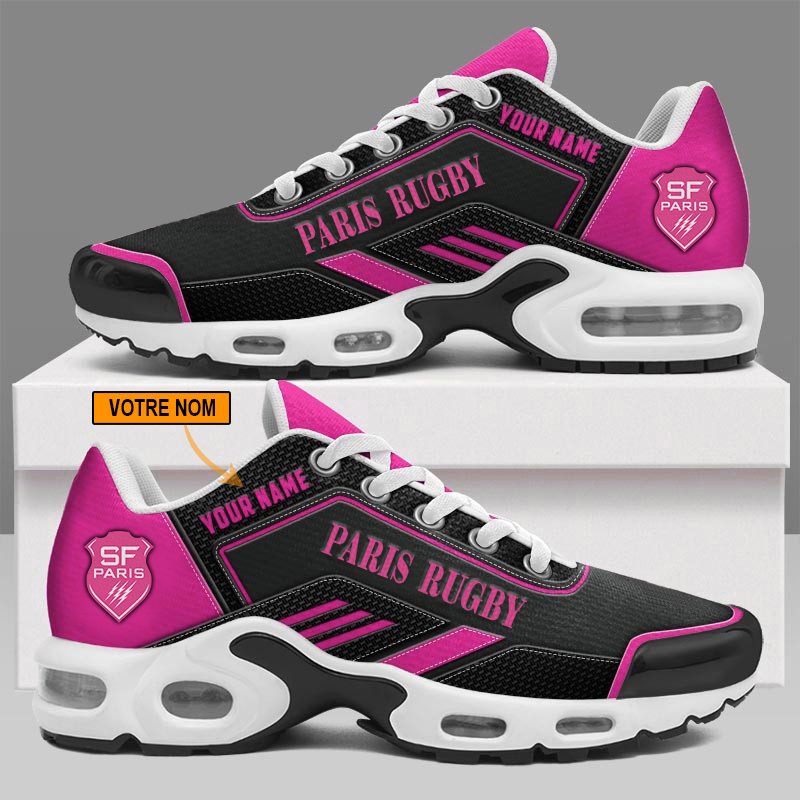 Stade Francais – Chaussures Air Max Plus Nouveau style avec nom personnalisé Stade Francais – Chaussures Air Max Plus Nouveau style avec nom personnalisé