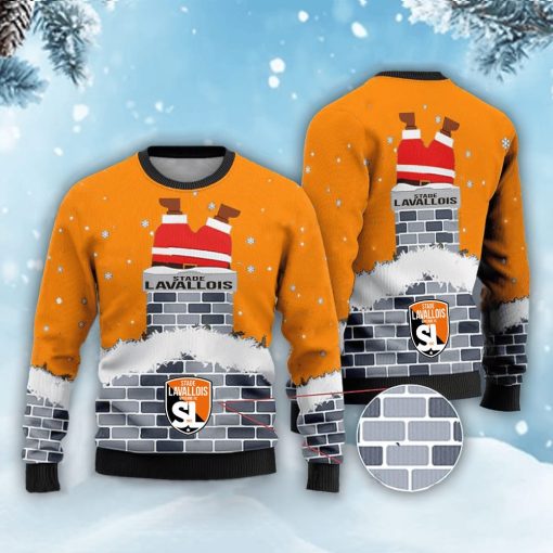 Stade Lavallois – Pull-over à motif de Père Noël