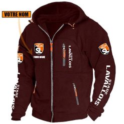 Stade Lavallois – Blouson zippé Édition spéciale avec nom personnalisé