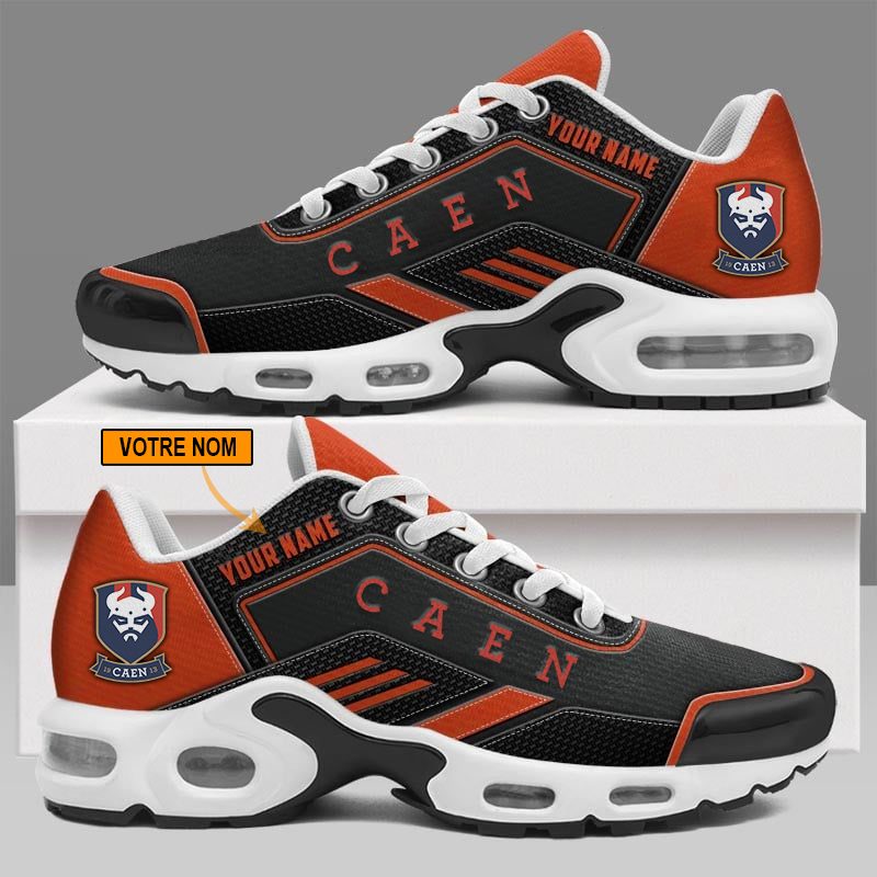 Stade Malherbe Caen – Chaussures Air Max Plus Nouveau style avec nom personnalisé Stade Malherbe Caen – Chaussures Air Max Plus Nouveau style avec nom personnalisé