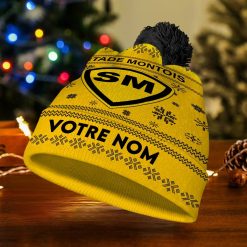 Stade Montois Rugby – Bonnet de Noël Nouvelle Version avec nom personnalisé