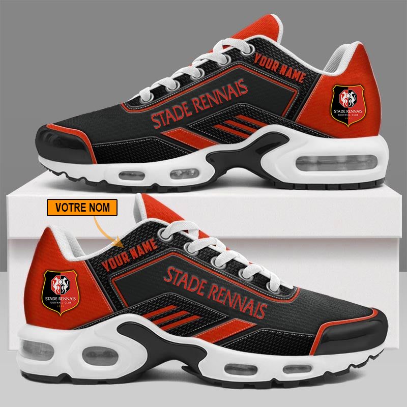 Stade Rennais FC – Chaussures Air Max Plus Nouveau style avec nom personnalisé Stade Rennais FC – Chaussures Air Max Plus Nouveau style avec nom personnalisé
