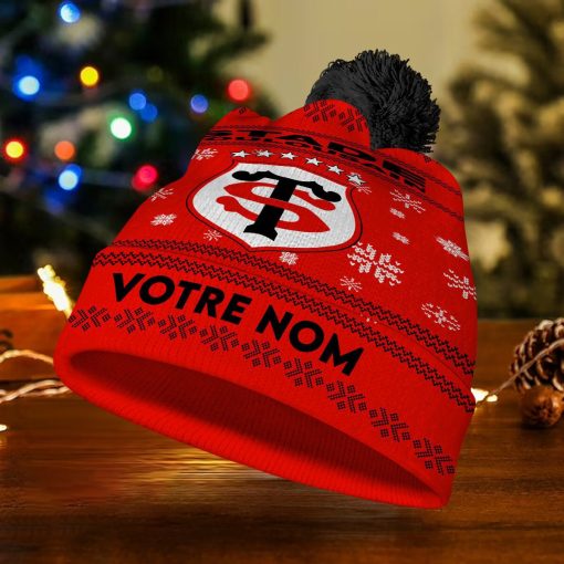 Stade Toulousain – Bonnet de Noël Nouvelle Version avec nom personnalisé