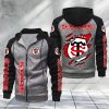 Stade Toulousain – Hoodie zippé raglan Nouveau Design Nouvelle édition