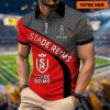 Stade de Reims – Polo à fermeture éclair Nouveau Design Avec Nom Personnalisé