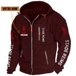 Stade de Reims – Blouson zippé Édition spéciale avec nom personnalisé