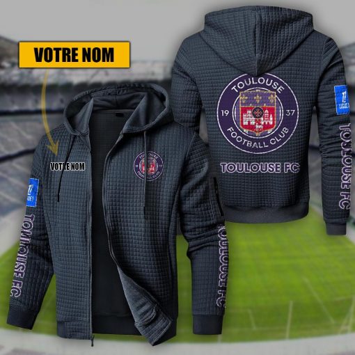 Toulouse FC – Hoodie de sport nouvelle version avec nom personnalisé Toulouse FC – Hoodie de sport nouvelle version avec nom personnalisé