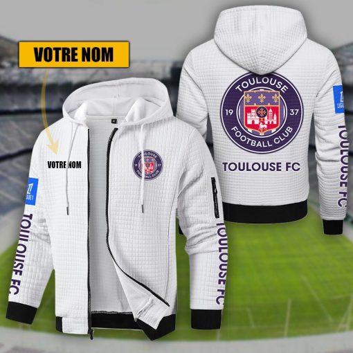 Toulouse FC – Hoodie de sport nouvelle version avec nom personnalisé Toulouse FC – Hoodie de sport nouvelle version avec nom personnalisé