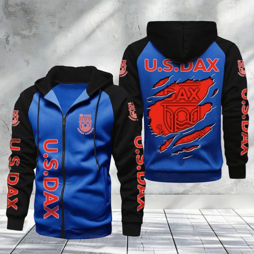 US Dax – Hoodie zippé raglan Nouveau Design Nouvelle édition US Dax – Hoodie zippé raglan Nouveau Design Nouvelle édition