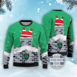 US Montauban – Pull-over à motif de Père Noël