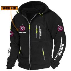 Union Bordeaux Bègles – Blouson zippé Édition spéciale avec nom personnalisé