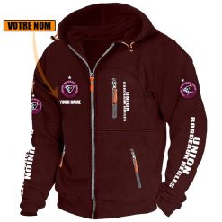 Union Bordeaux Bègles – Blouson zippé Édition spéciale avec nom personnalisé