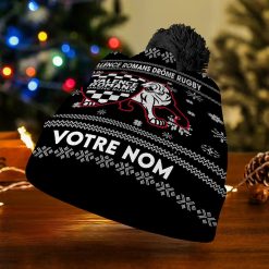 Valence Romans – Bonnet de Noël Nouvelle Version avec nom personnalisé