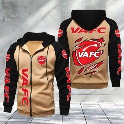 Valenciennes FC – Hoodie zippé raglan Nouveau Design Nouvelle édition