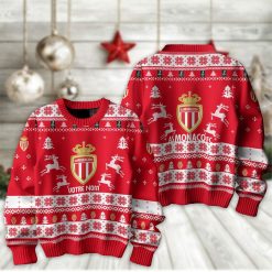 AS Monaco – Pull-over édition fan avec nom personnalisé