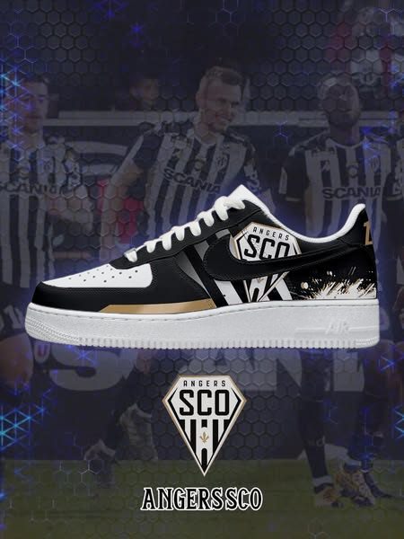 Angers SCO – Baskets AF1 de sport – nouvelle version Angers SCO – Baskets AF1 de sport – nouvelle version