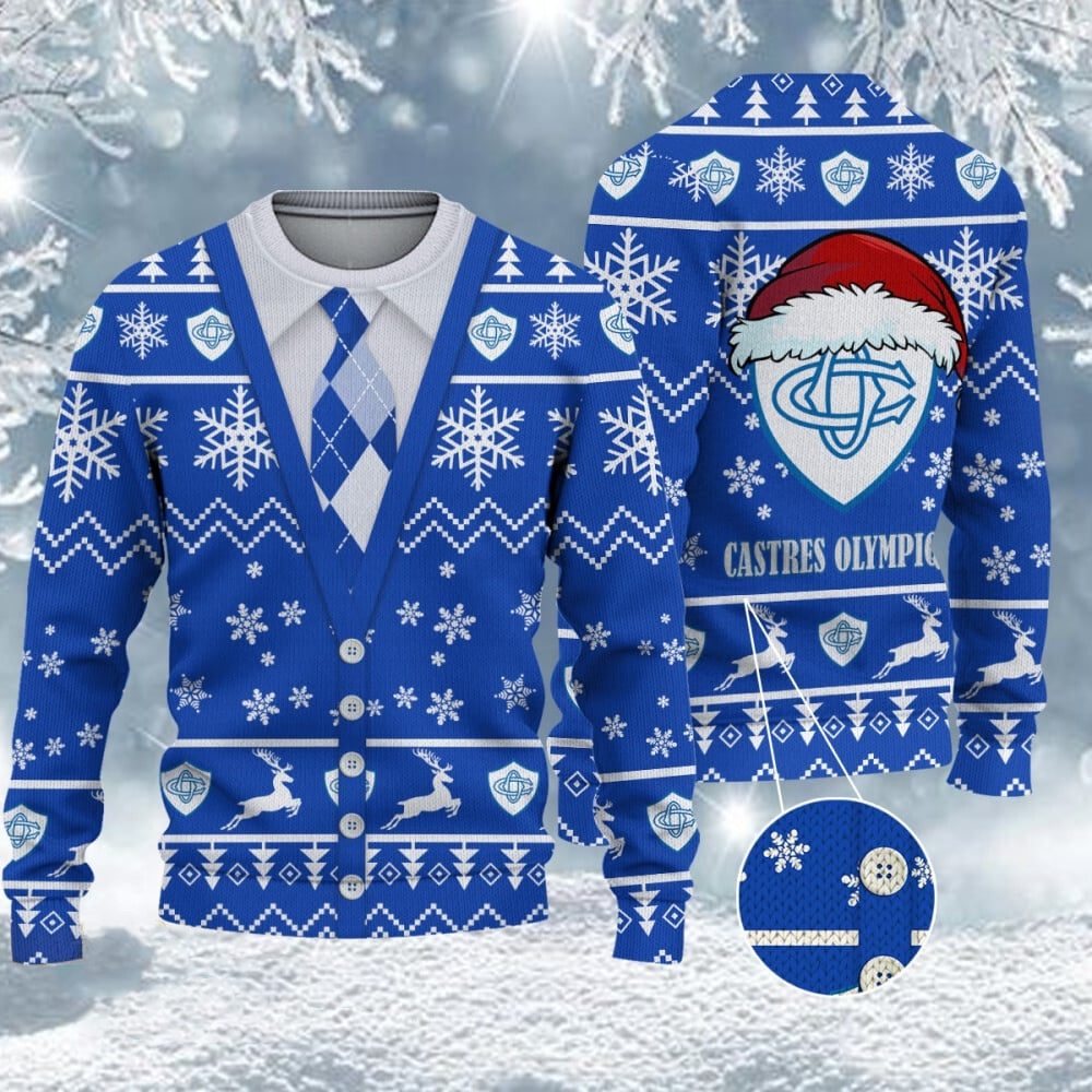 Castres Olympique – Pull-over édition fan Castres Olympique – Pull-over édition fan