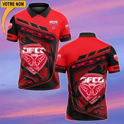 Dijon FCO – Chemise polo Nouvelle Version Avec Nom Personnalisé