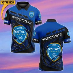 ESTAC Troyes – Chemise polo Nouvelle Version Avec Nom Personnalisé