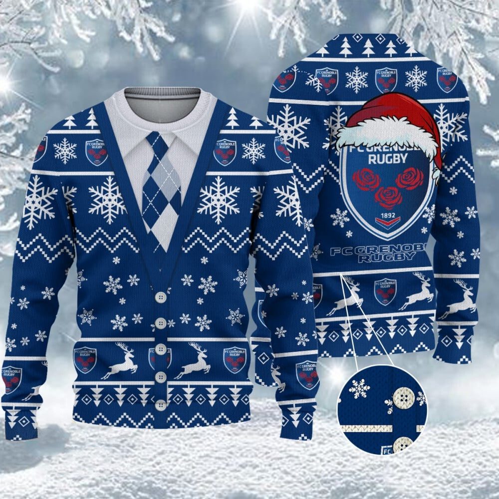 FC Grenoble Rugby – Pull-over édition fan FC Grenoble Rugby – Pull-over édition fan