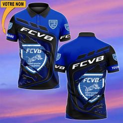 FC Villefranche-Beaujolais – Chemise polo Nouvelle Version Avec Nom Personnalisé