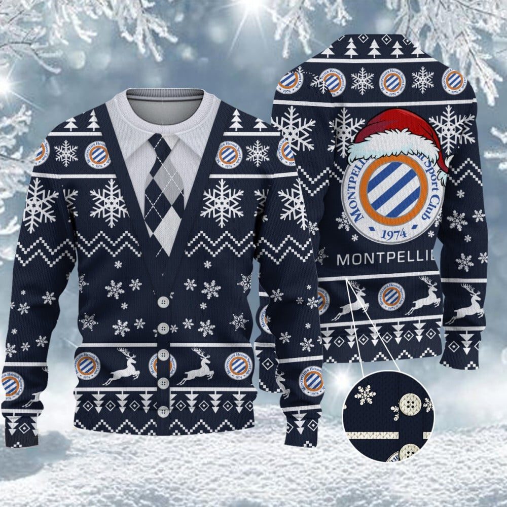 Montpellier HSC – Pull-over édition fan Montpellier HSC – Pull-over édition fan