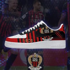 OGC Nice – Baskets AF1 de sport – nouvelle version