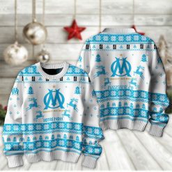 Olympique de Marseille – Pull-over édition fan avec nom personnalisé
