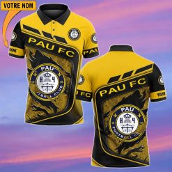 Pau FC – Chemise polo Nouvelle Version Avec Nom Personnalisé