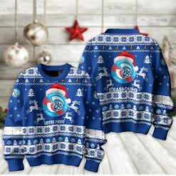 RC Strasbourg Alsace – Pull-over édition fan avec nom personnalisé