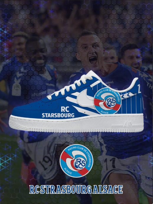 RC Strasbourg Alsace – Baskets AF1 de sport – nouvelle version RC Strasbourg Alsace – Baskets AF1 de sport – nouvelle version