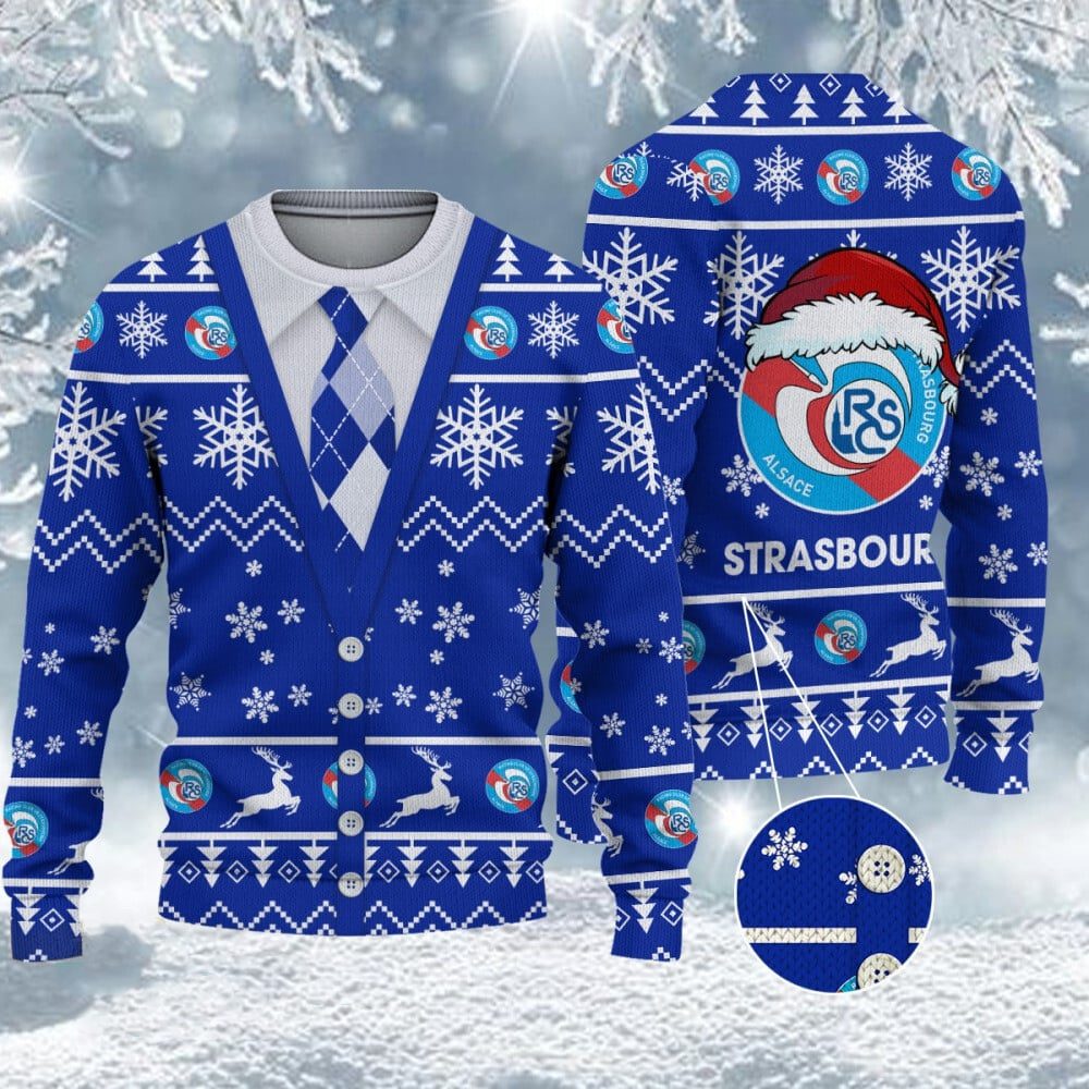 RC Strasbourg Alsace – Pull-over édition fan RC Strasbourg Alsace – Pull-over édition fan