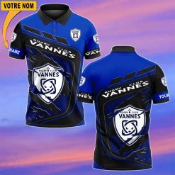 RC Vannes – Chemise polo Nouvelle Version Avec Nom Personnalisé