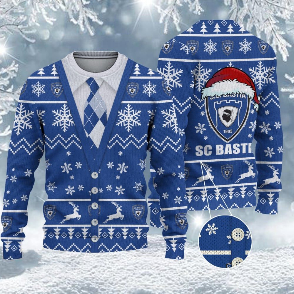 SC Bastia – Pull-over édition fan SC Bastia – Pull-over édition fan