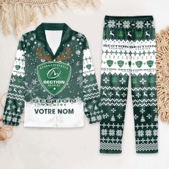 Section Paloise – Ensemble de pyjama : édition fan avec nom personnalisé