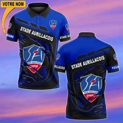 Stade Aurillacois – Chemise polo Nouvelle Version Avec Nom Personnalisé