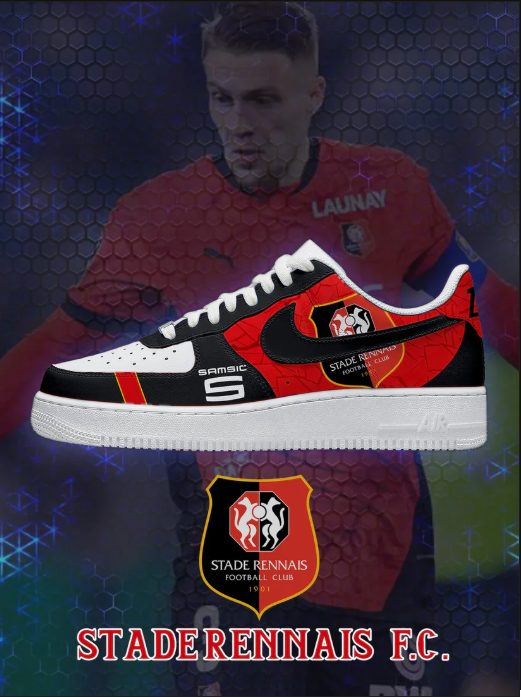 Stade Rennais FC – Baskets AF1 de sport – nouvelle version Stade Rennais FC – Baskets AF1 de sport – nouvelle version