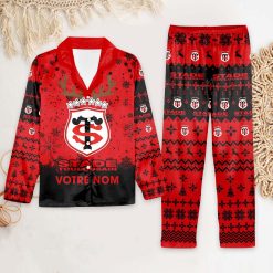 Stade Toulousain – Ensemble de pyjama : édition fan avec nom personnalisé
