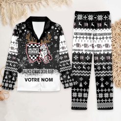 Valence Romans – Ensemble de pyjama édition fan avec nom personnalisé