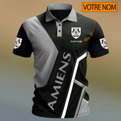 Amiens SC – Chemise polo Design Signature Avec Nom Personnalisé