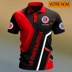 LB Châteauroux – Chemise polo Design Signature Avec Nom Personnalisé